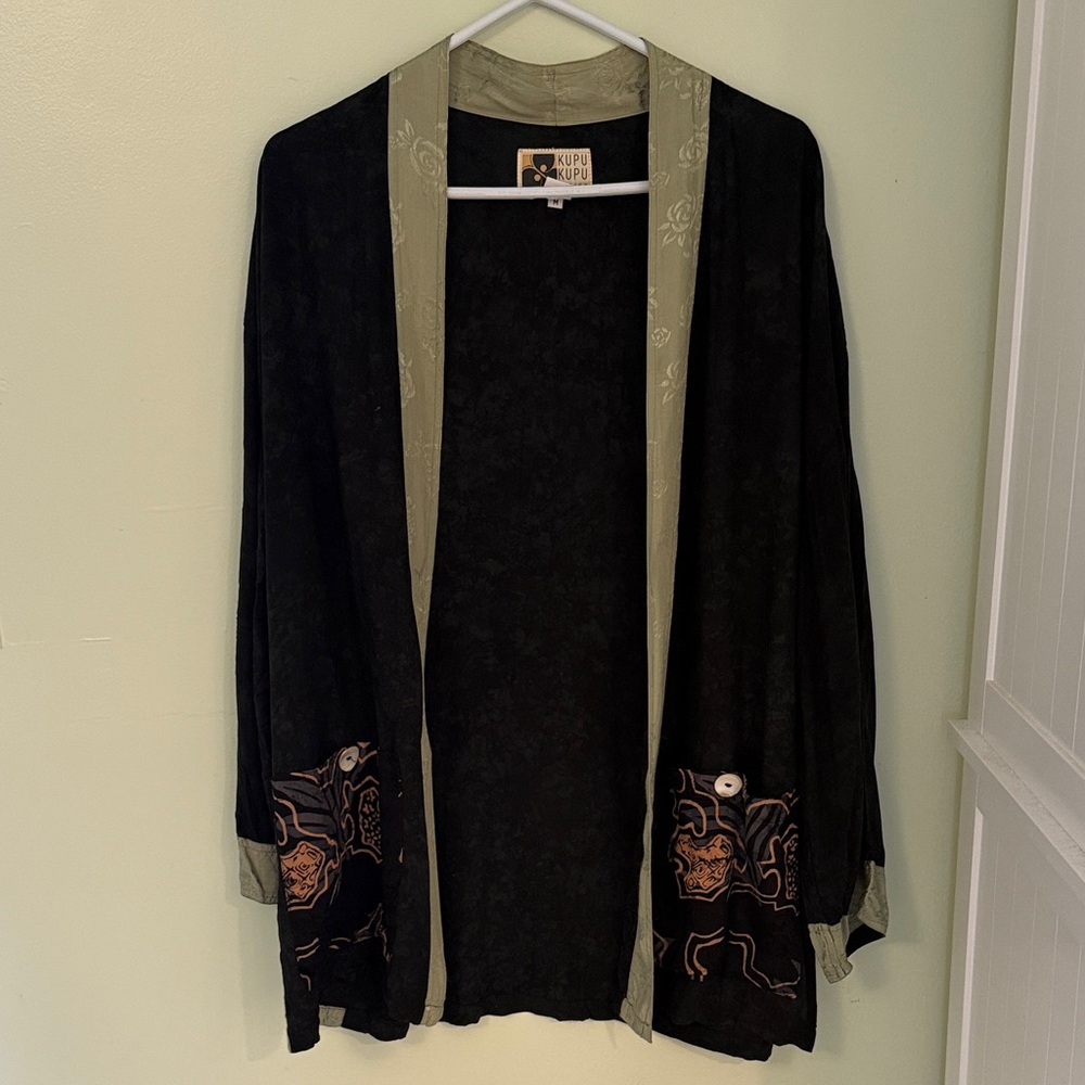 Boho Hand Made Vintage Women’s Kimono one size